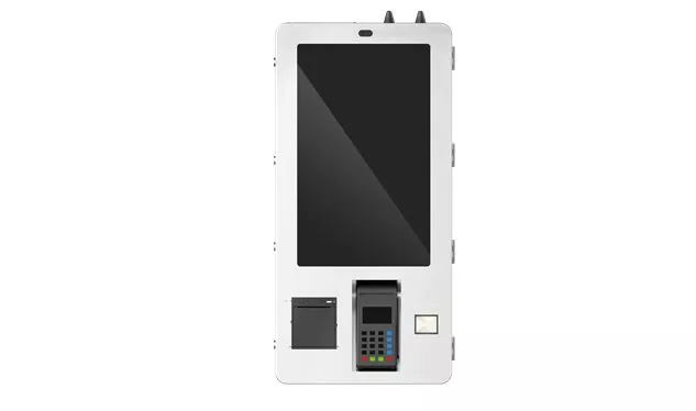 Monitor de pantalla táctil expendedor